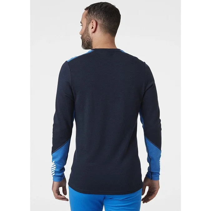 Термобелье Helly Hansen LIFA® Merino Midweight Crew Base Layer Navy