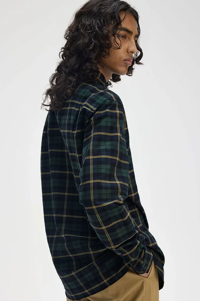 Рубашка Fred Perry Oxford Tartan Shirt