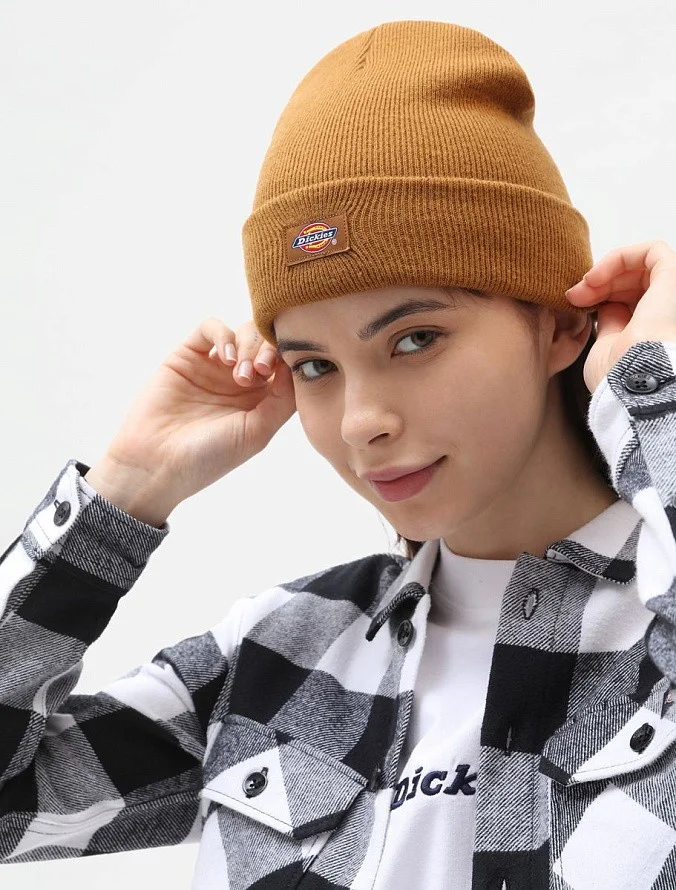 Шапка Dickies Gibsland Beanie Brown Duck