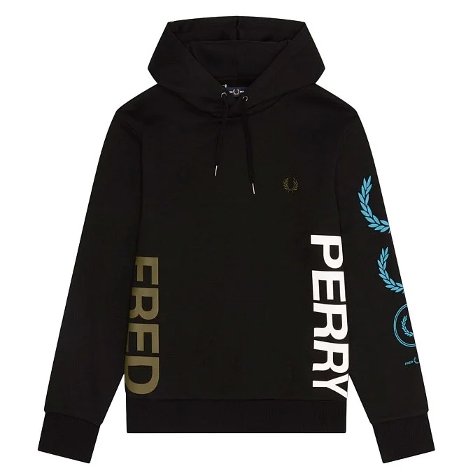Толстовка Fred Perry Graphic Branding Hooded Sweats