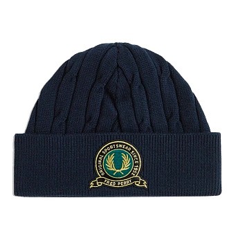 Шапка Fred Perry Tennis Badge Cable Beanie