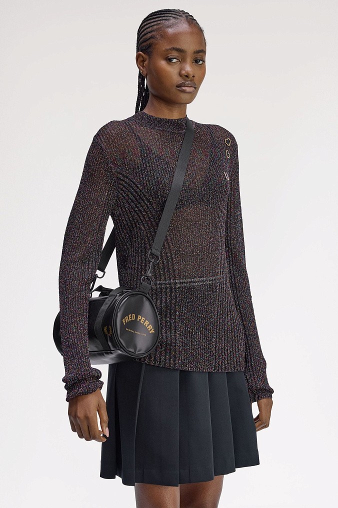 Сумка через плечо Fred Perry Tonal Classic Mini Barrel Bag