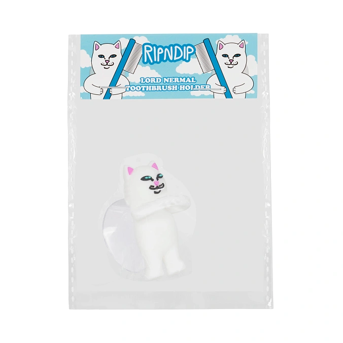 Держатель для зубной щетки RIPNDIP Lord Nermal Toothbrush Holder White