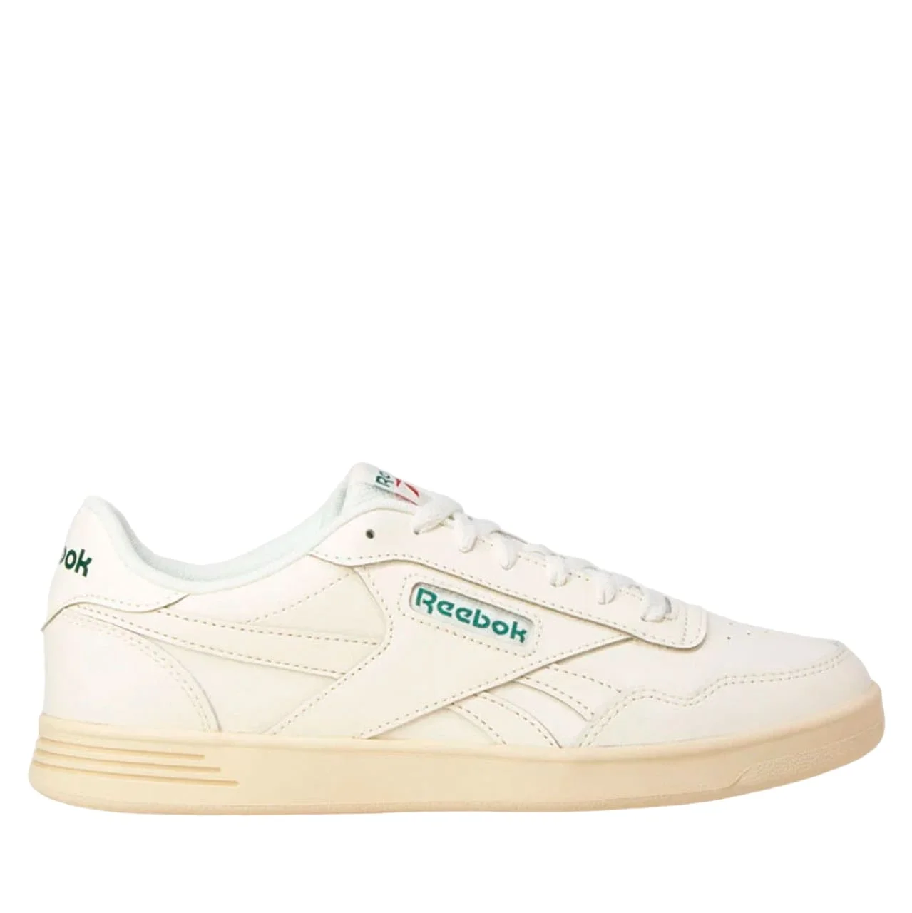 Кроссовки Reebok Court Advance Chalk/Dark Green/Flash Red, 100010620 купить в Перми — FRIDAY