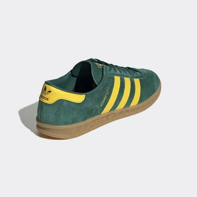 Кроссовки adidas Originals Hamburg Collegiate Green/Bold Gold/Gum