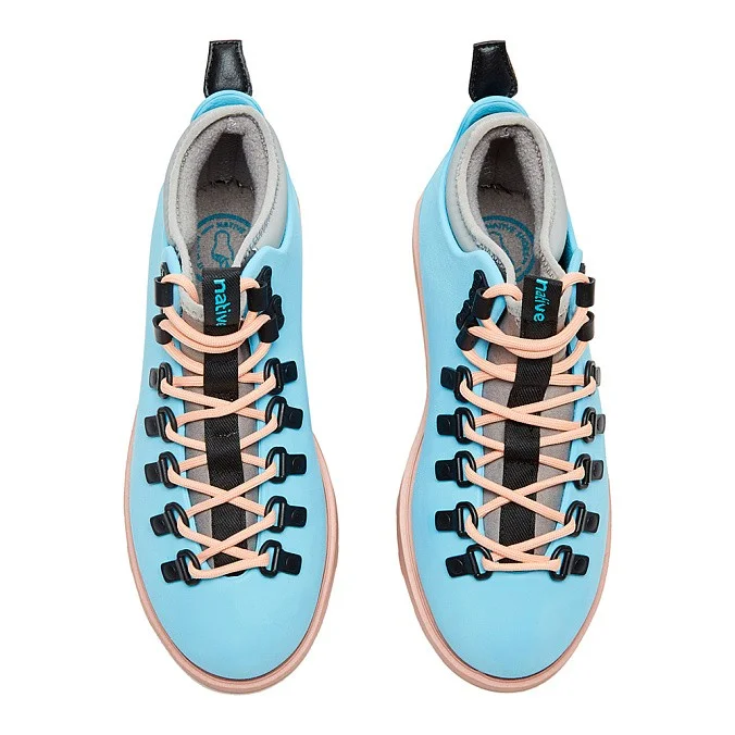 Ботинки Native Fitzsimmons Sky Blue Chameleon Pink