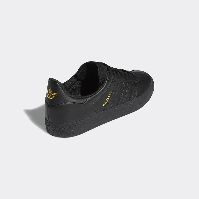 Кроссовки унисекс adidas Originals Gazelle Adv Core Black/Core Black/Gold Metallic