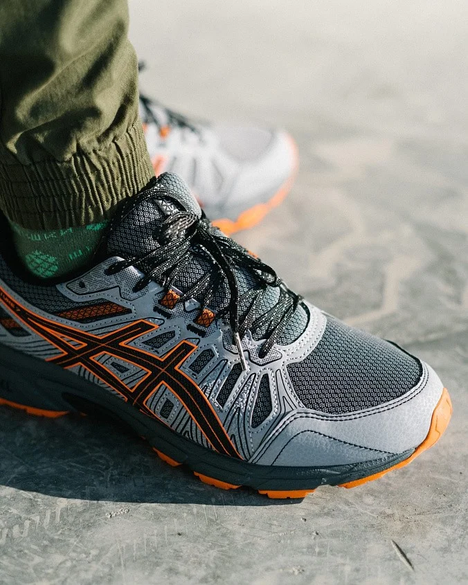 Кроссовки мужские ASICS Gel-Venture™ 7 Carrier Grey/Habanero