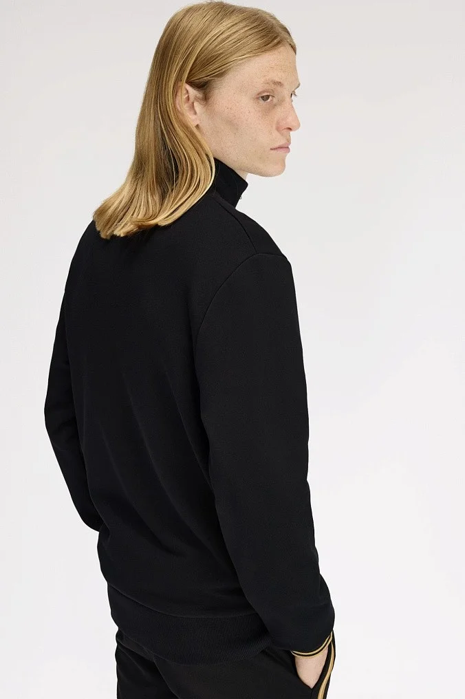 Толстовка Fred Perry Stripe Tape Half Zip Sweatshirt
