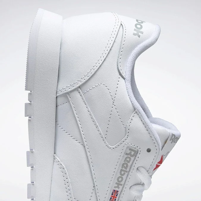 Кроссовки Reebok Classic Leather White/White/White/Jewelry