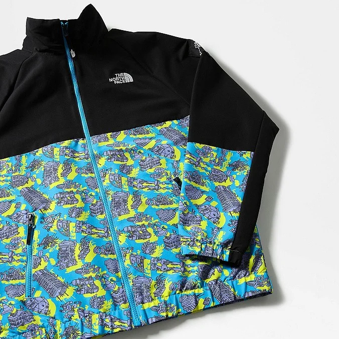 Куртка The North Face Men's Track Jacket Sweet Lavender Urban By Nature Print