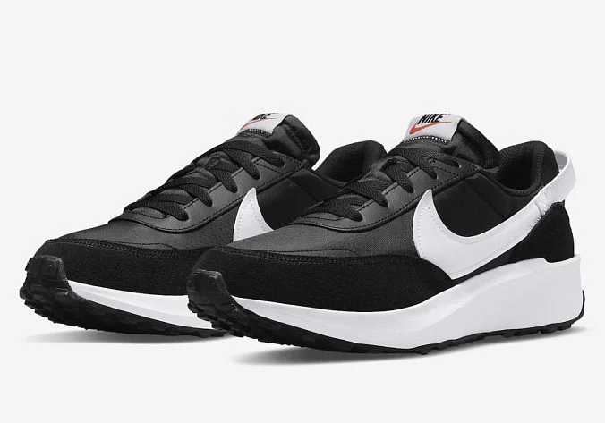 Кроссовки Nike Waffle Debut Black/White