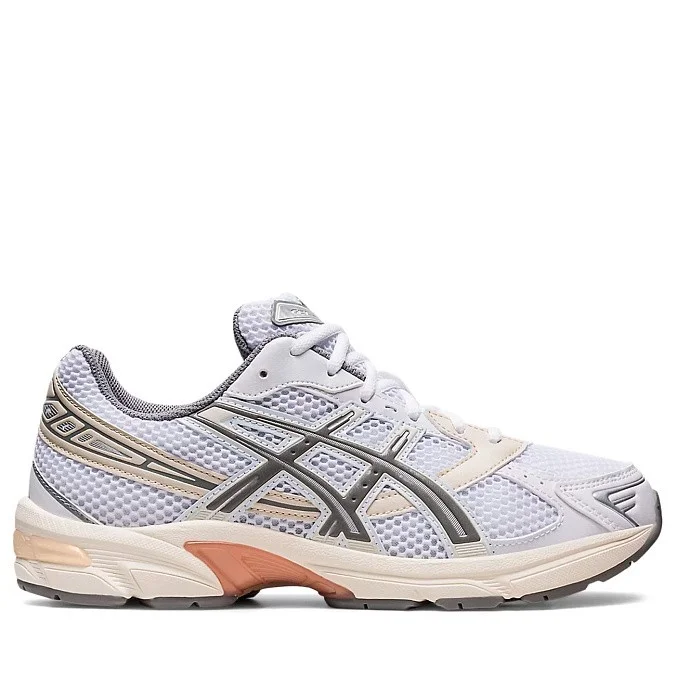 Кроссовки унисекс ASICS GEL-1130 White/Clay Grey, 1201A256-112