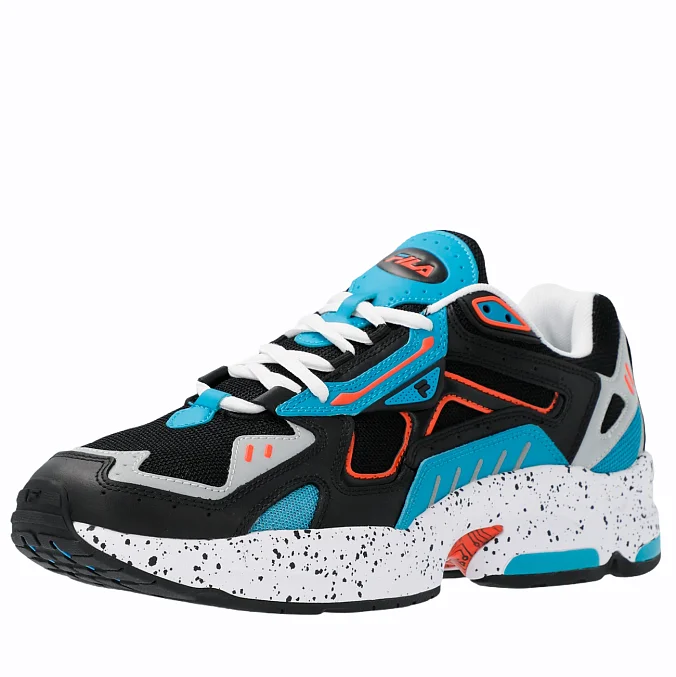 Кроссовки мужские FILA Archive RJV Black/White/Red Orange