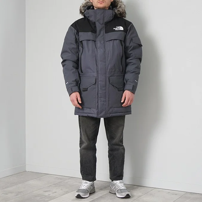 Куртка парка мужская The North Face Men's McMurdo 2 Parka Vanadis Grey