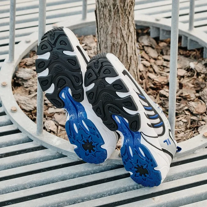 Кроссовки мужские FILA ADL99 Low Silver/Clematis Blue