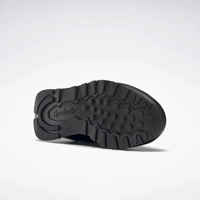 Кроссовки женские Reebok Classic Leather Black/Int-Black