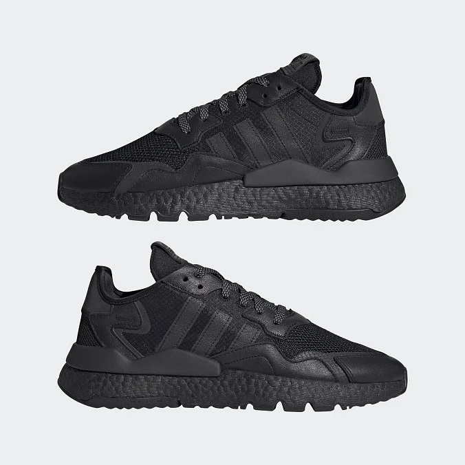 Кроссовки мужские adidas Originals Nite Jogger Black/Core Black/Core Black