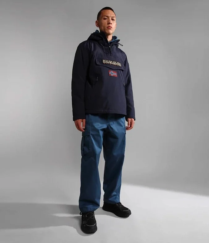 Анорак Napapijri Rainforest Pocket Winter Anorak Jacket Dark Blue