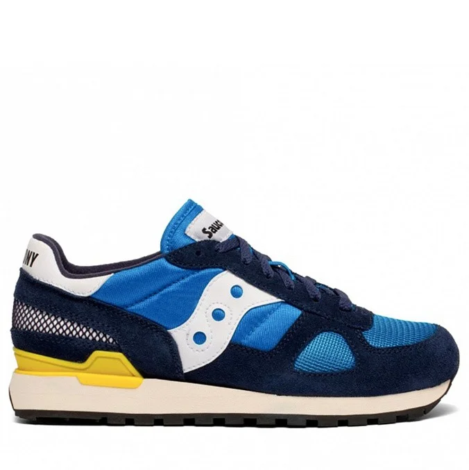 Кроссовки мужские Saucony Shadow Original Vintage Navy/Blue/Yellow