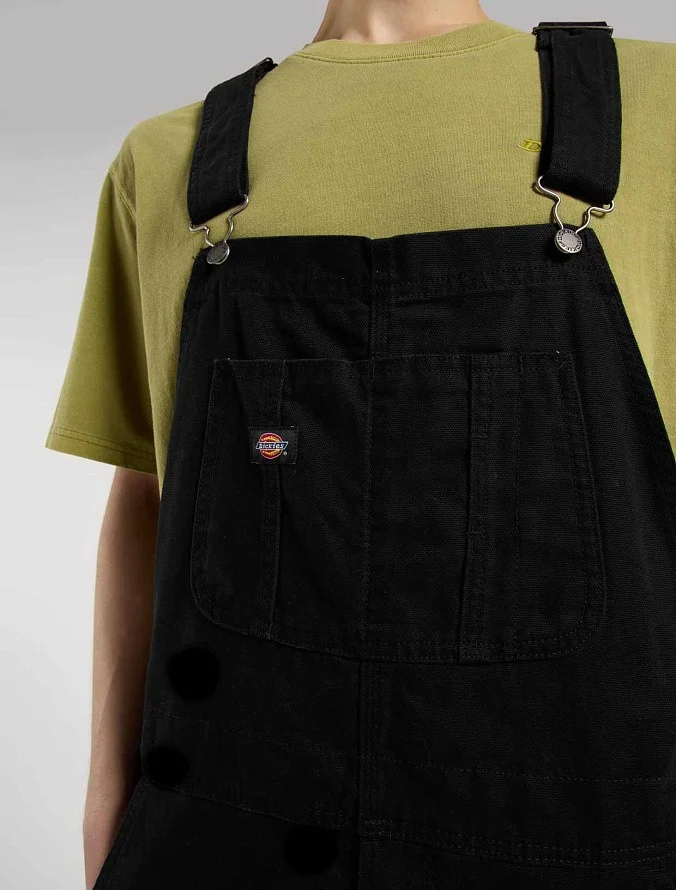 Комбинезон Dickies Loose Canvas Bib Overalls Black