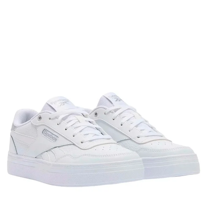 Кроссовки женские Reebok Court Advance Bold White/Black/Chrome