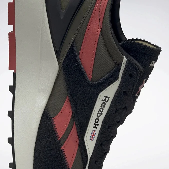 Кроссовки Reebok Classic Leather Legacy AZ Army Green/Rhodonite/Core Black