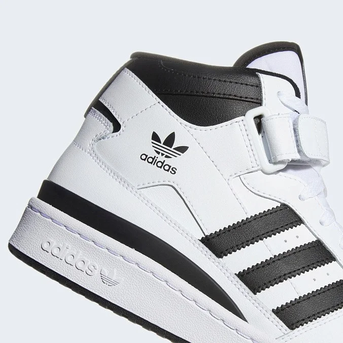 Кроссовки adidas Originals Forum Mid Cloud White/Core Black/Cloud White
