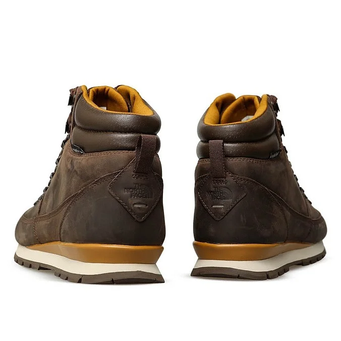 Мужские зимние ботинки The North Face Back To Berkeley Redux Leather Chocolate Brown/Golden Brown