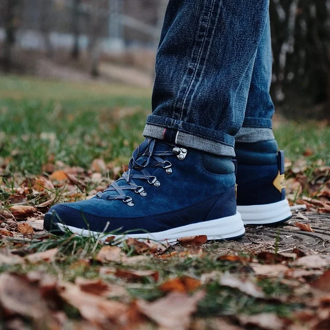 Мужские зимние ботинки The North Face Back-To-Berkeley Redux Remtlz Lux Blue Wing Teal/TNF Navy