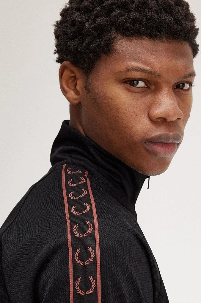 Олимпийка Fred Perry Contrast Tape Track Jacket, J5557-S76 купить