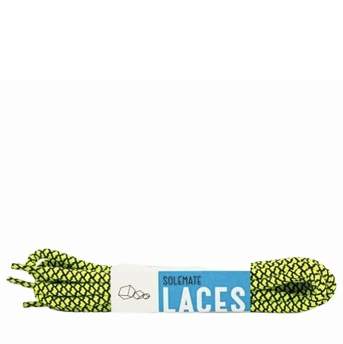 Шнурки Solemate Laces (черно-желтые), 1 пара