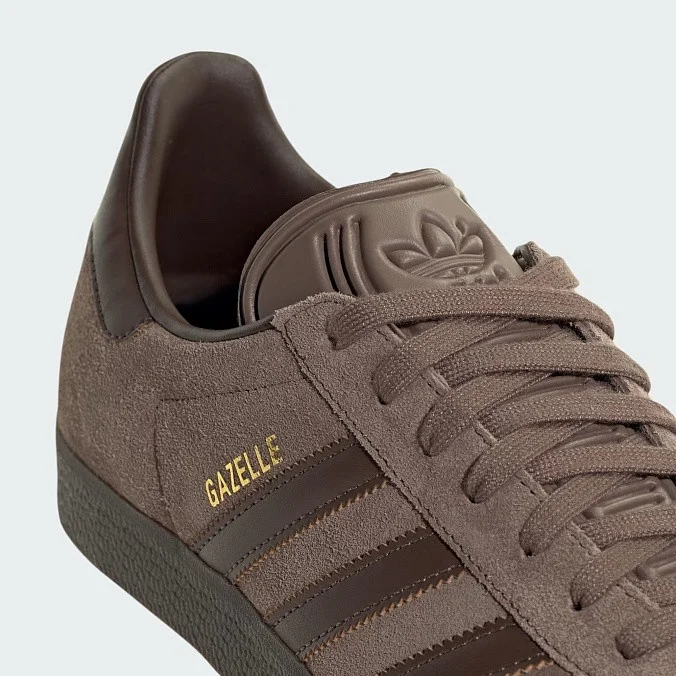 Кроссовки унисекс adidas Originals Gazelle Earth Strata/Brown/Gum
