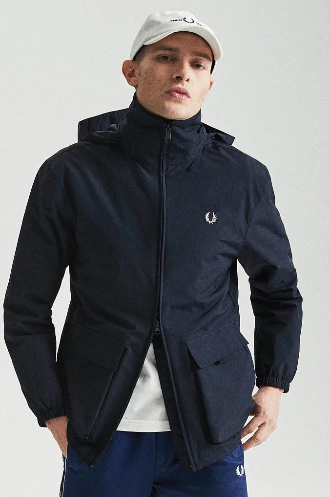 Куртка Fred Perry Patch Pocket Zip Through Jacket