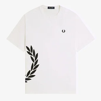 Футболка Fred Perry Textured Laurel Wreath T-Shirt