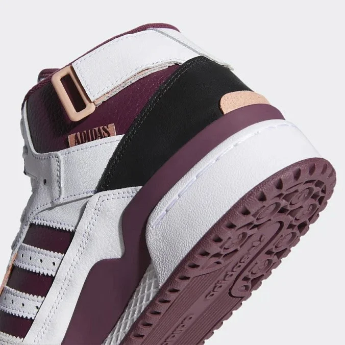 Кроссовки adidas Originals Forum Exhibit Mid Cloud White/Victory Crimson/Ambient Blush