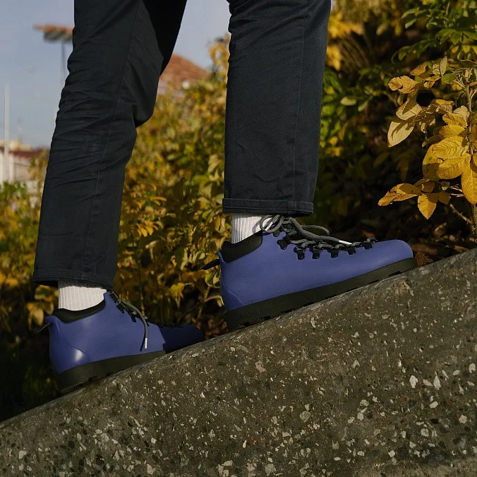 Ботинки Native Fitzsimmons Citylite Reflex Blue Jiffy Black