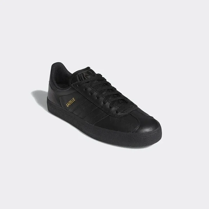 Кроссовки унисекс adidas Originals Gazelle Adv Core Black/Core Black/Gold Metallic