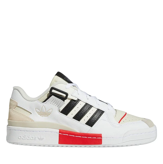 Кроссовки adidas Originals Forum Exhibit Low Cloud White/Core Black/Vivid Red