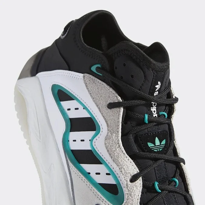 Кроссовки мужские adidas Originals Streetball 2.0 Cloud White/Core Black/Glory Green