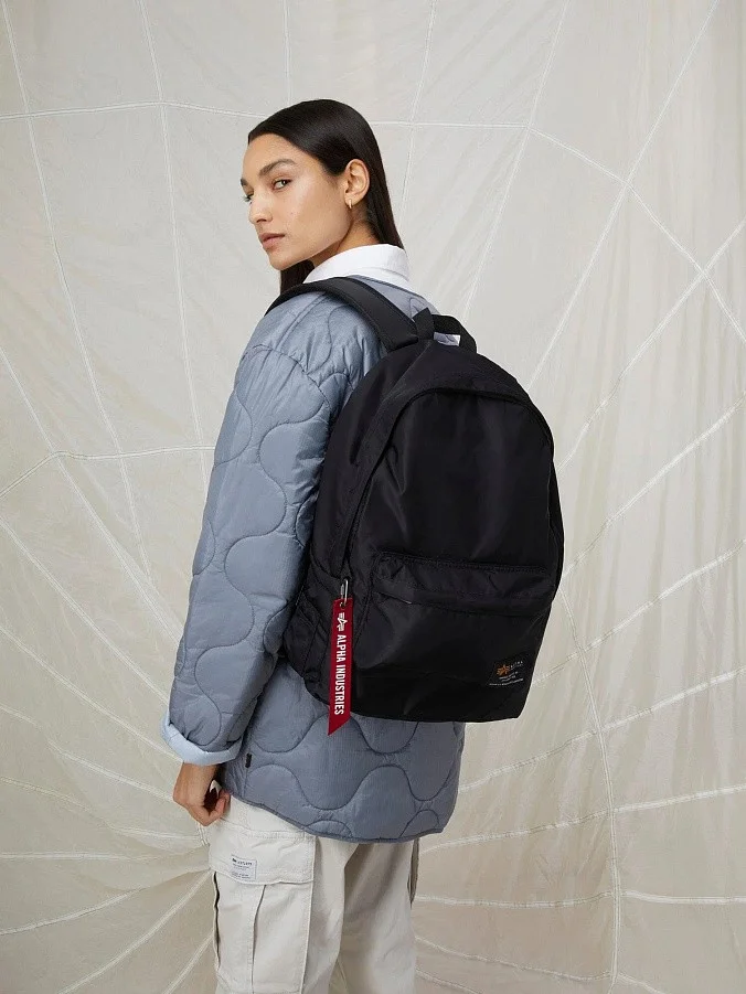 Alpha Industries｜ (CREW BACKPACK (UAC53003C1 BLACK)) Alpha Industries]CREW BACKPACK (UAC53003C1 BLACK) | 오케이몰