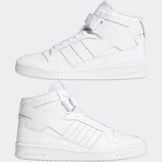 Кроссовки adidas Originals Forum Mid Cloud White/Cloud White/Cloud White