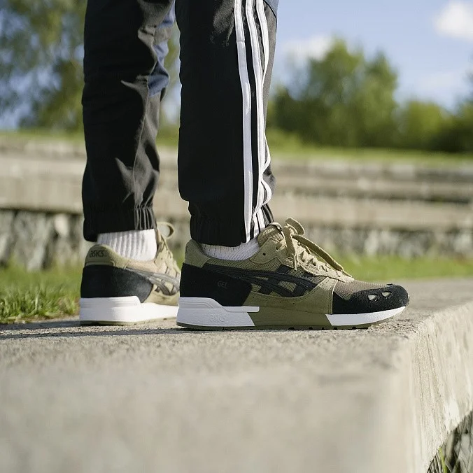 Кроссовки мужские ASICS Gel-Lyte Aloe/Black