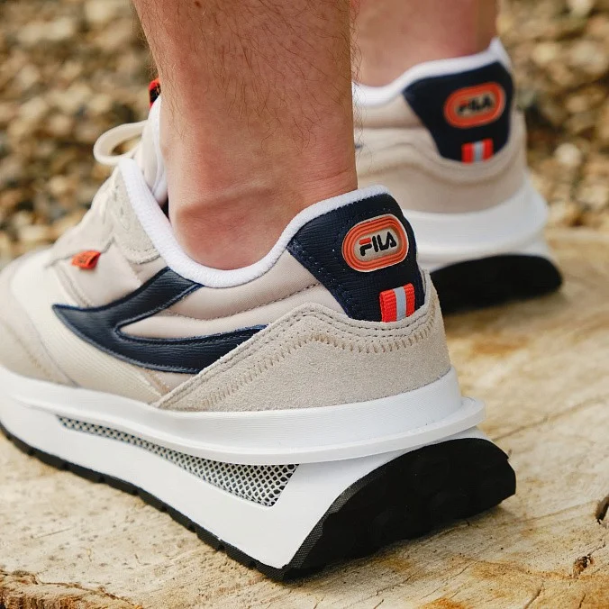 Кроссовки мужские FILA Renno Silver Grey/White Sand/White