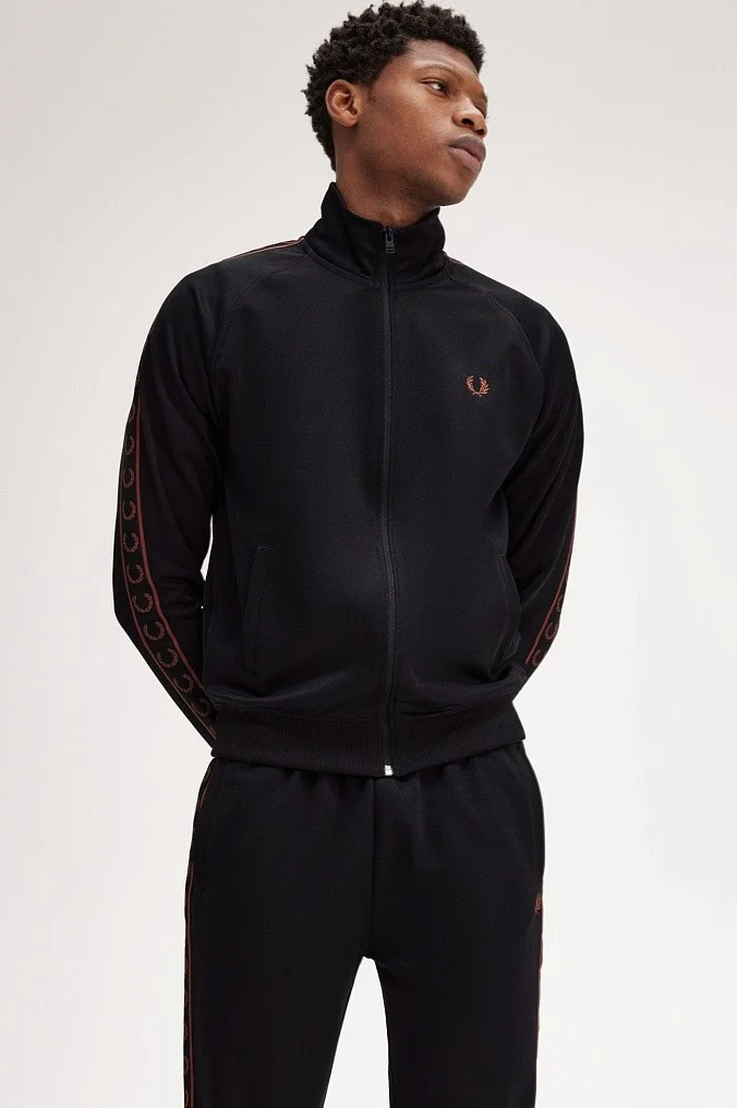 Олимпийка Fred Perry Contrast Tape Track Jacket, J5557-S76 купить