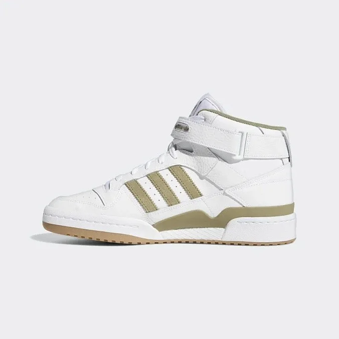 Кроссовки adidas Originals Forum Mid Cloud White/Orbit Green/Gum