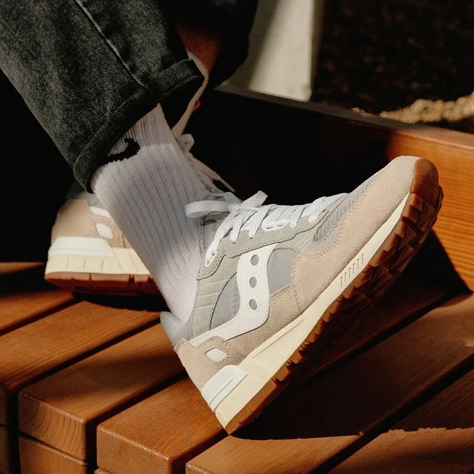 Кроссовки мужские Saucony Shadow 5000 Vintage Grey/White