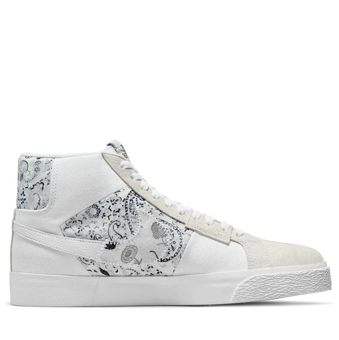Кроссовки Nike SB Zoom Blazer Mid Premium White/Smoke Grey/White