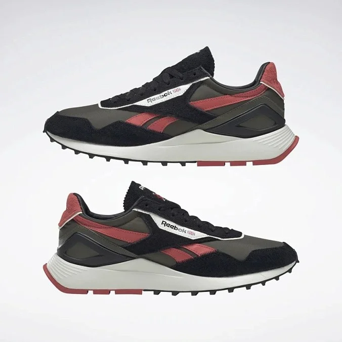 Кроссовки Reebok Classic Leather Legacy AZ Army Green/Rhodonite/Core Black