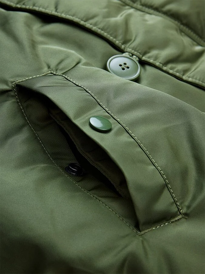 Мужская куртка парка Alpha Industries N-2B Short Waist Parka Sage